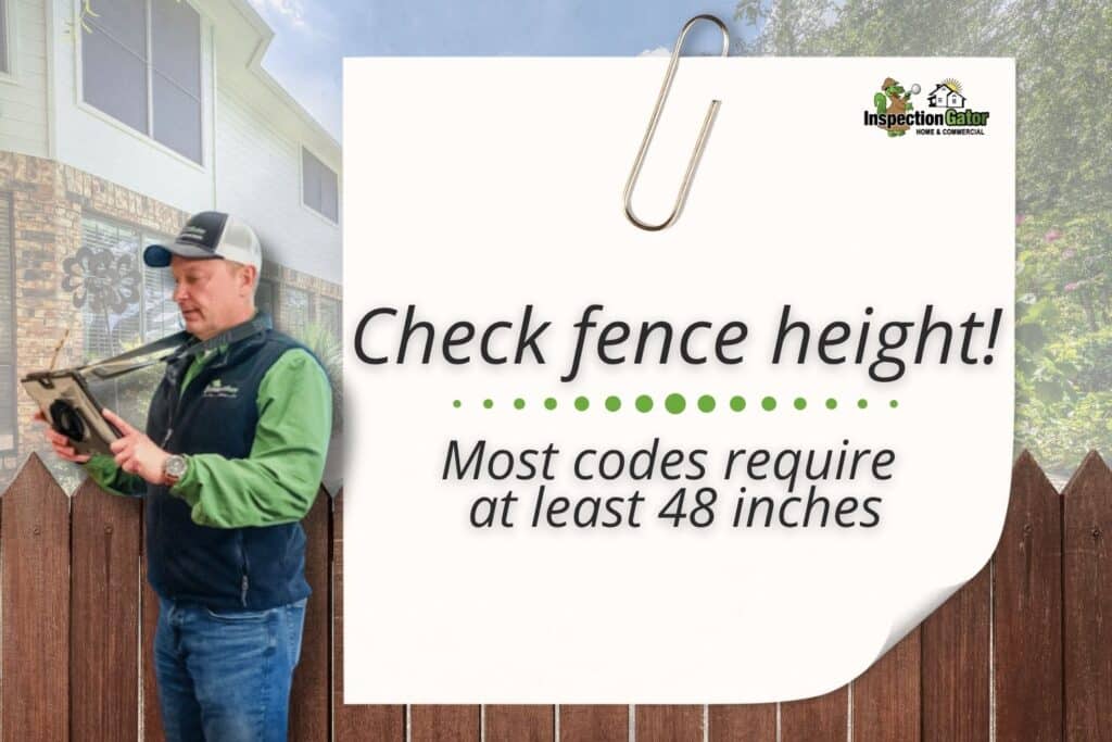 fence ideas most should be at least 48 inches tall for safety
