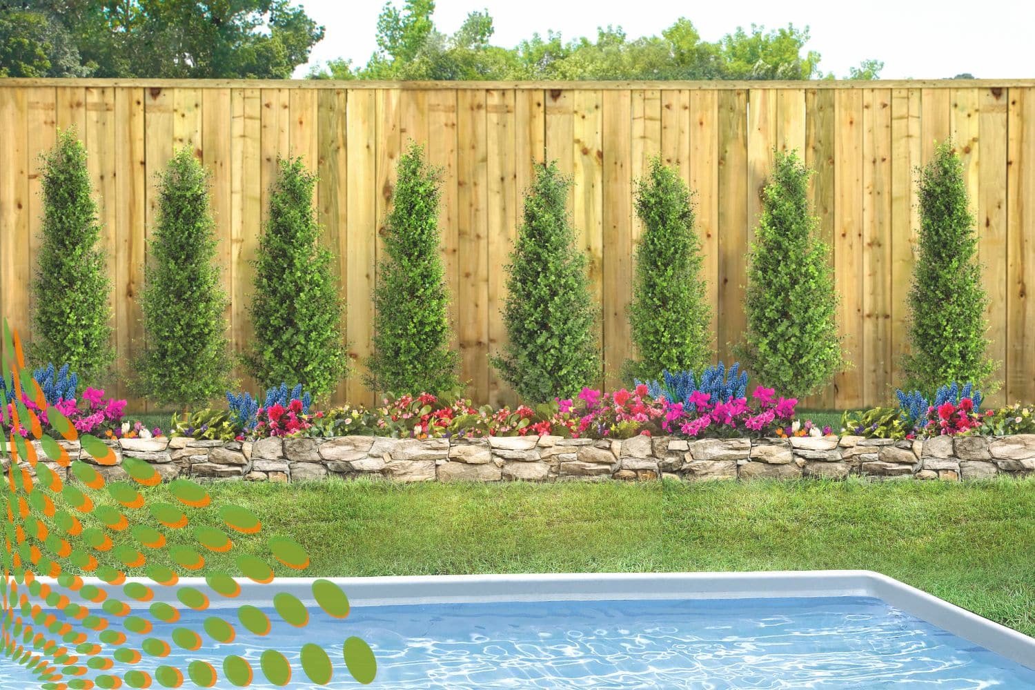 pool fence ideas