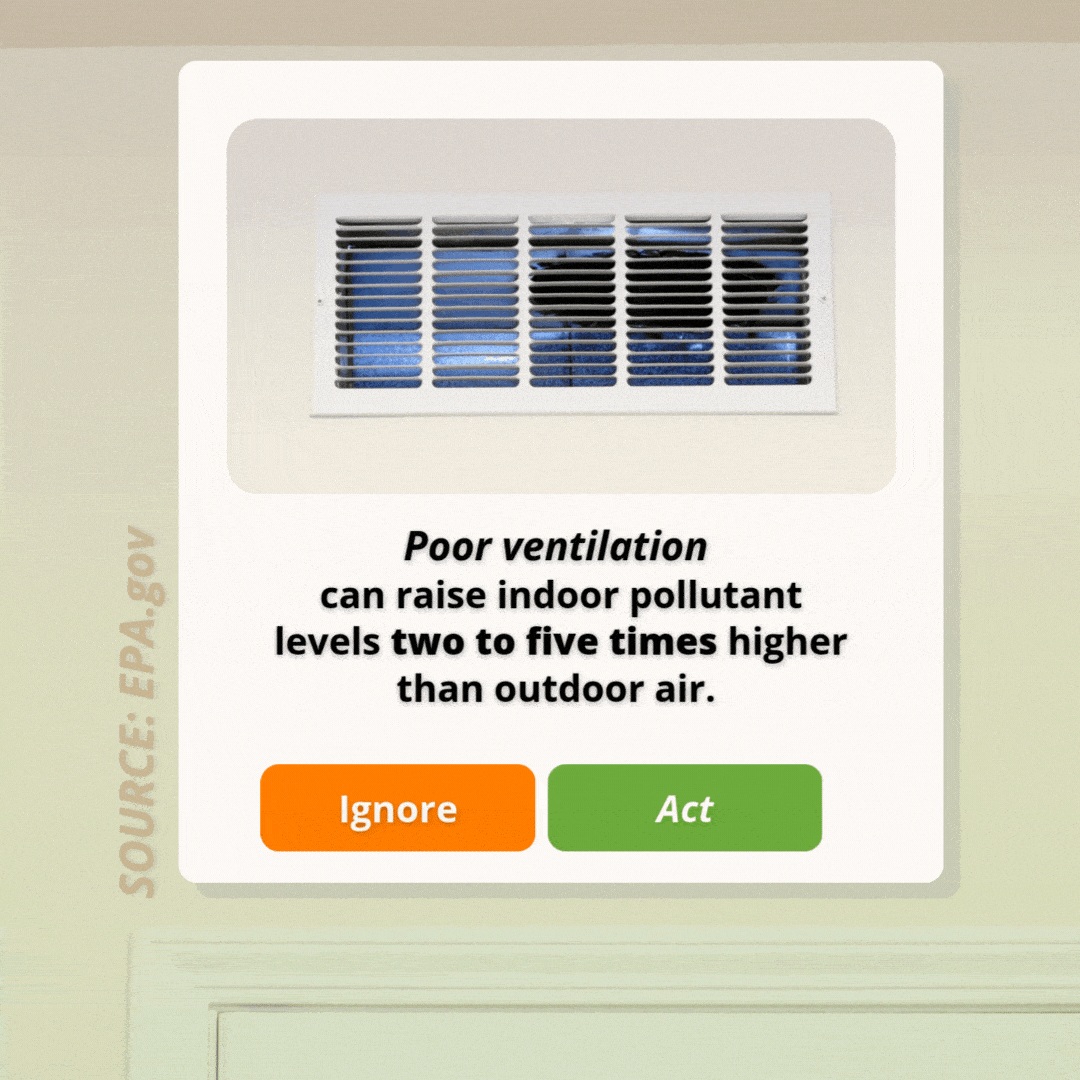attic vent house ventilation importance stat EPA