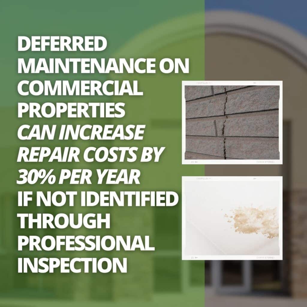 commercial inspections importance for deferred maintenance