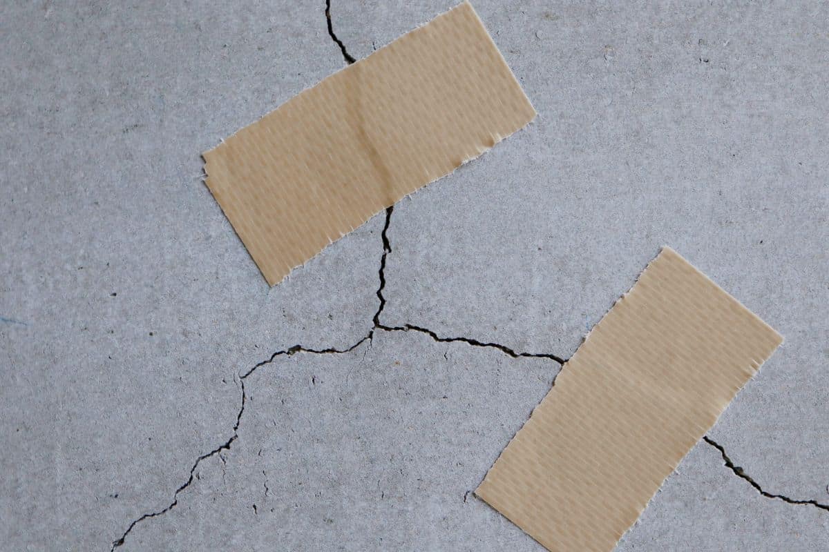 foundation crack
